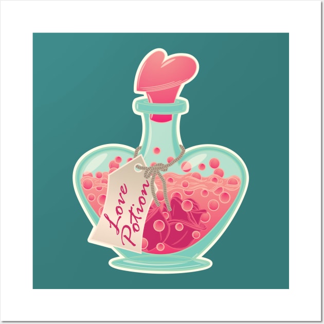 Love Potion Wall Art by Desdymona